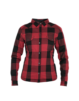 JDL8001 Motoshirt Women Red-Black