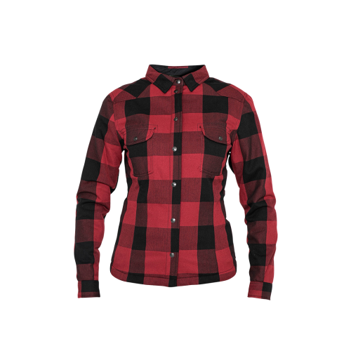 MOTOSHIRT WOMEN RED-BLACK MOTOSHIRT WOMEN RED-BLACK